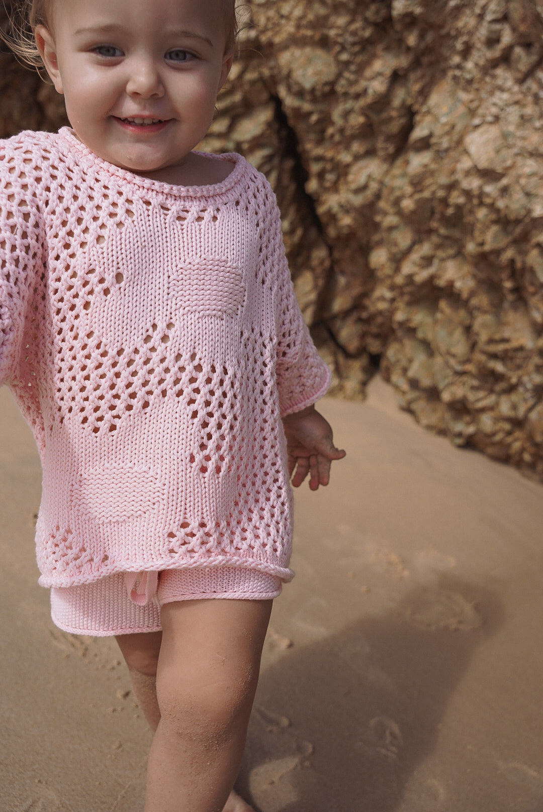 Crochet Pullover | Cherry Blossom