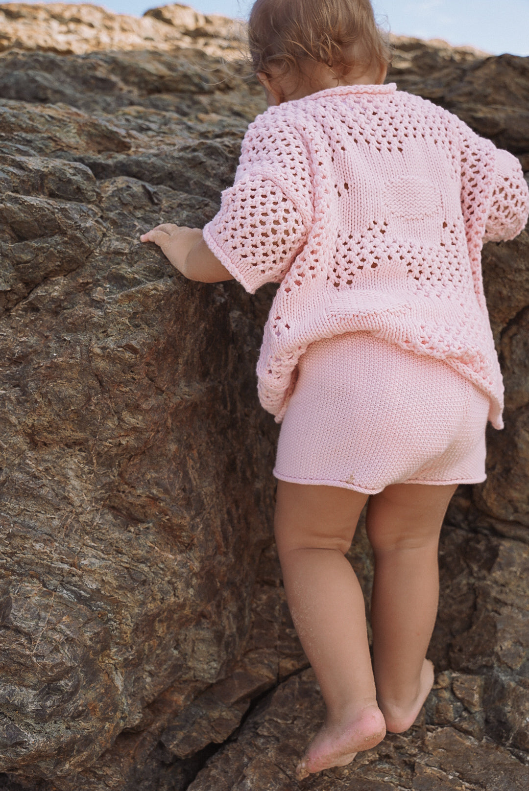 Crochet Shorts | Cherry Blossom