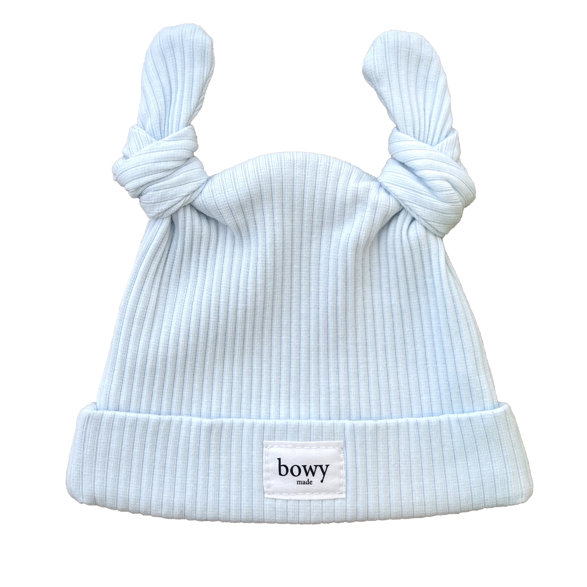 Double Knot Beanie - Powder Blue