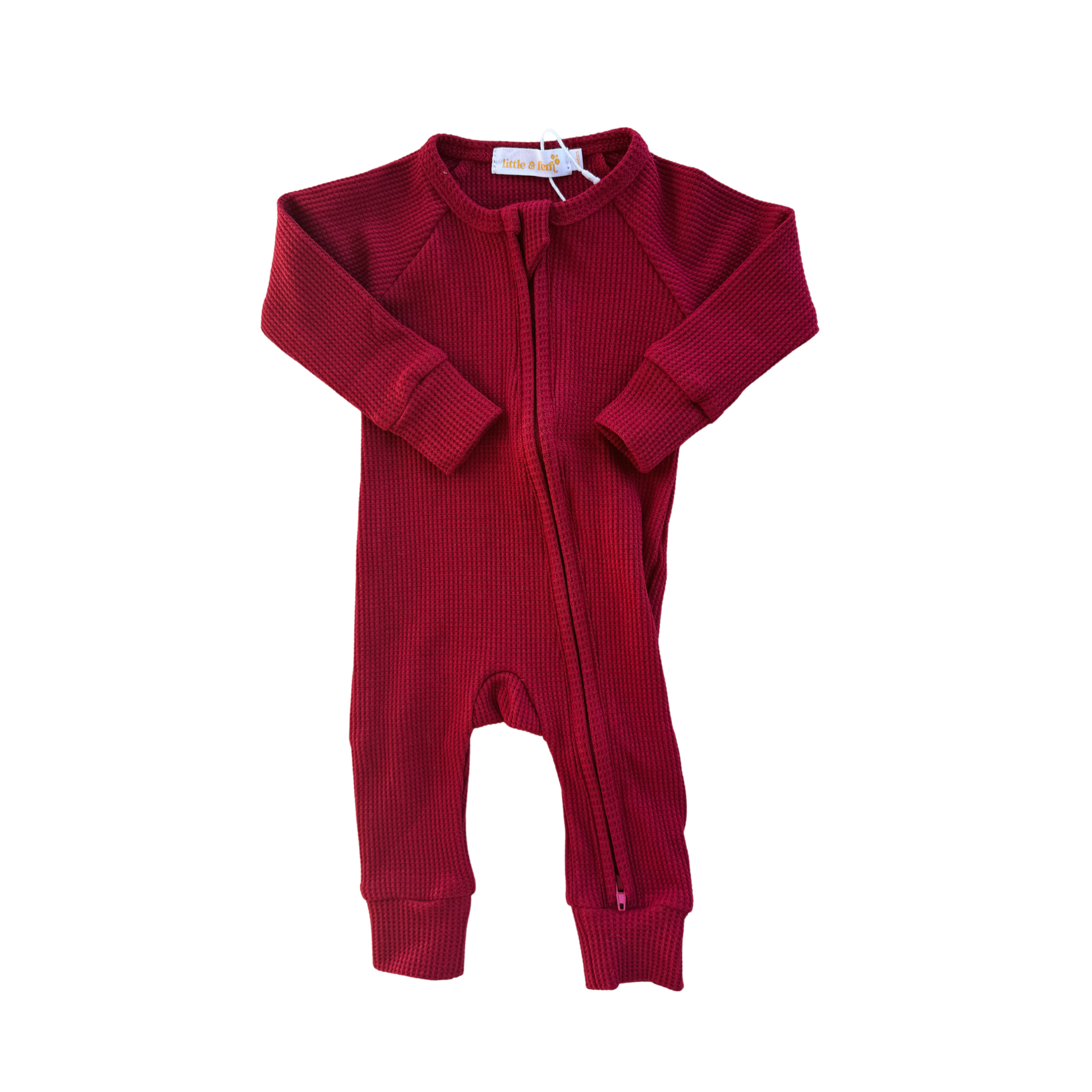 Zip Romper | Rudolph Red