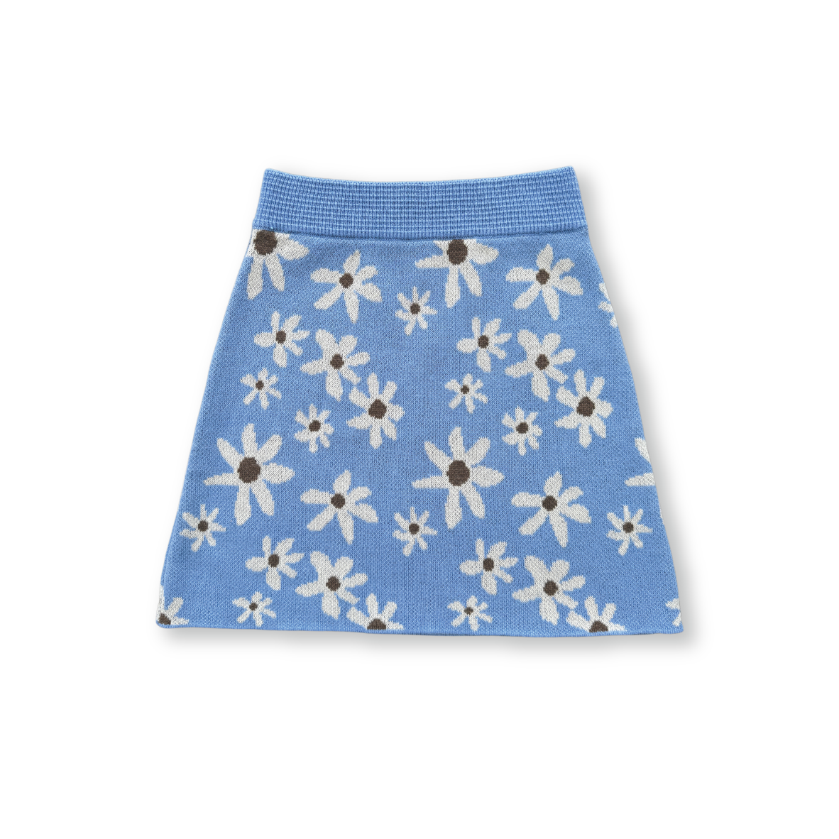 Wild Flower Knit Skirt