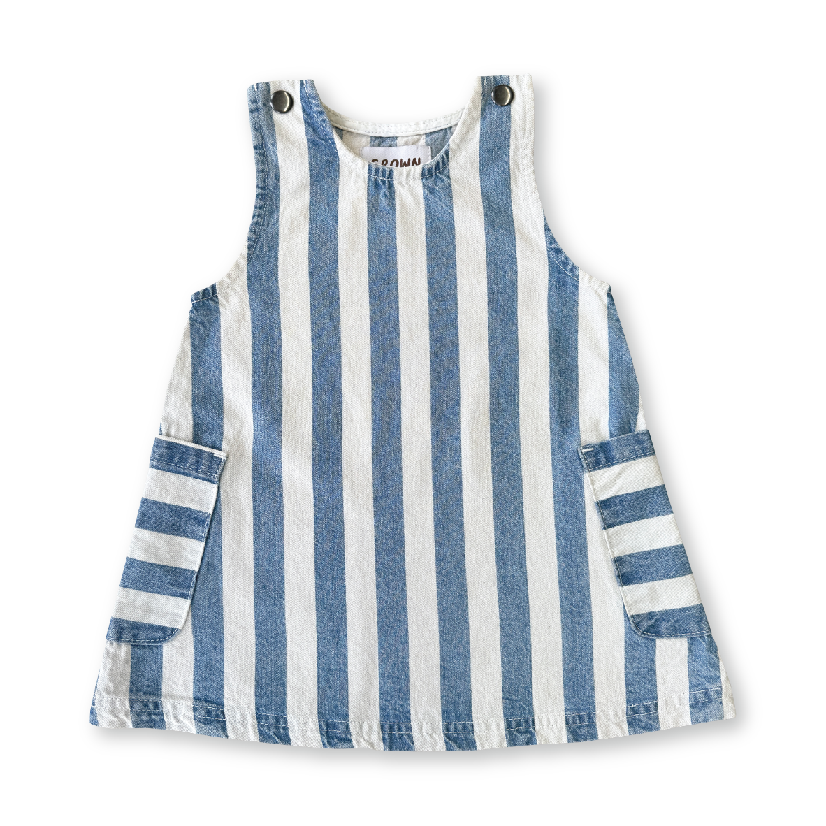 Denim Stripe Dress