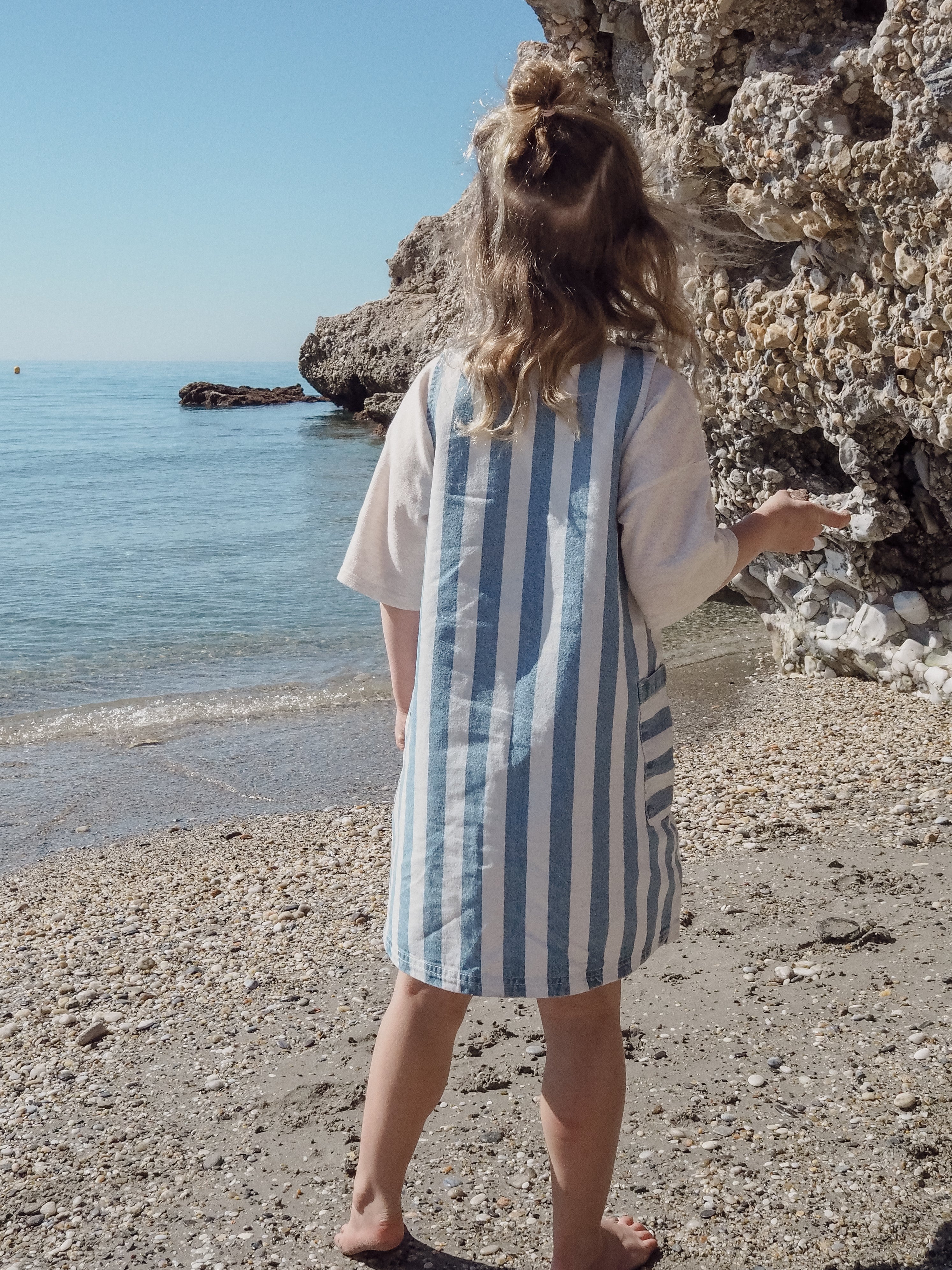 Denim Stripe Dress