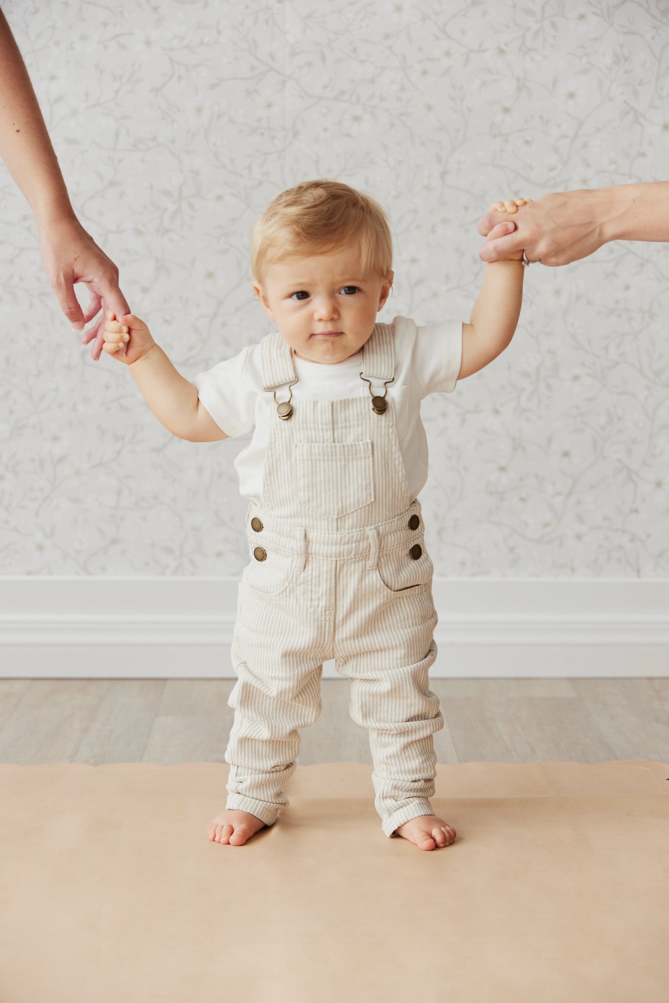 Jordie Cotton Twill Overall | Stripe Cotton